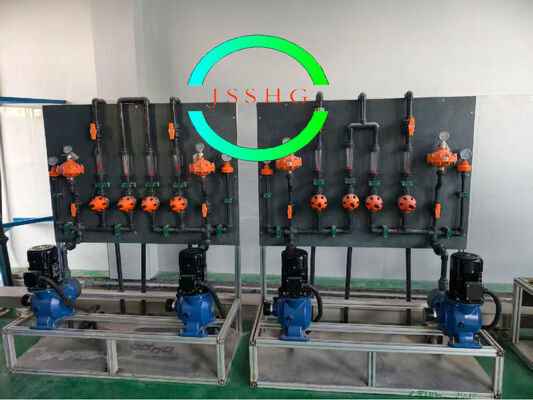 Large efficient sodium hypochlorite generator