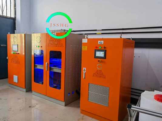 Large scale sodium hypochlorite generator for drinking water disinfection